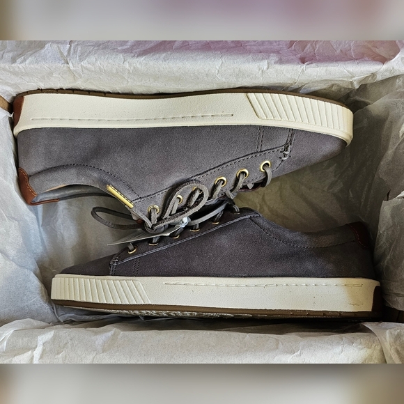 Sperry Women's Vulcanized Anchor Plushwave LTT Suede Sneaker Shoes 6.5 - Picture 3 of 16